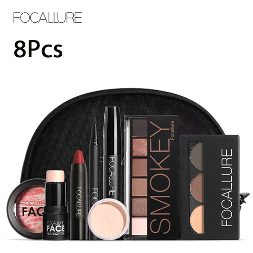 FOCALLURE 8PCS/Kit Makeup Set